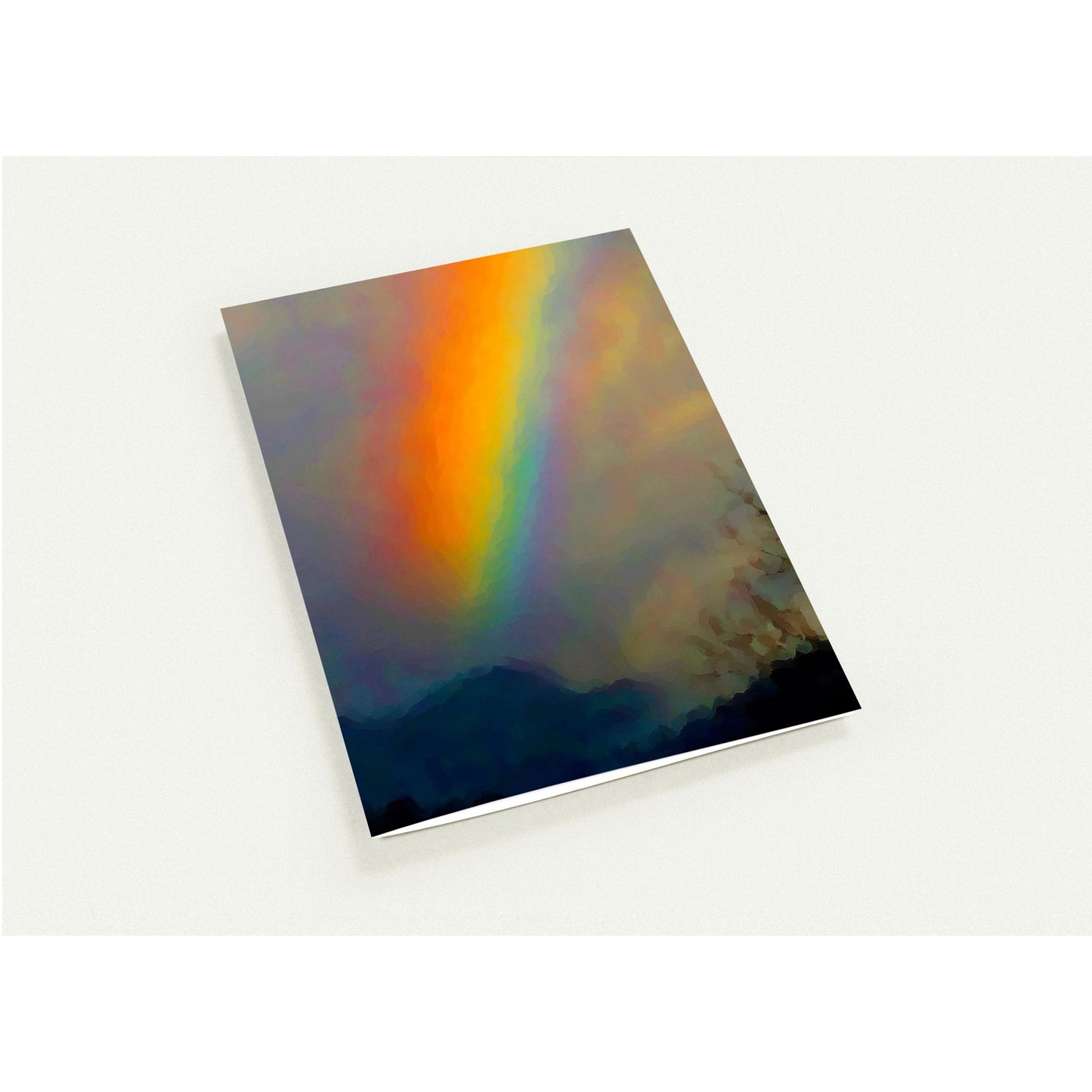 'Pierce the Sky With Light', Pack of 10 Greeting Cards (US & CA) - Rob Stretch Visual Art