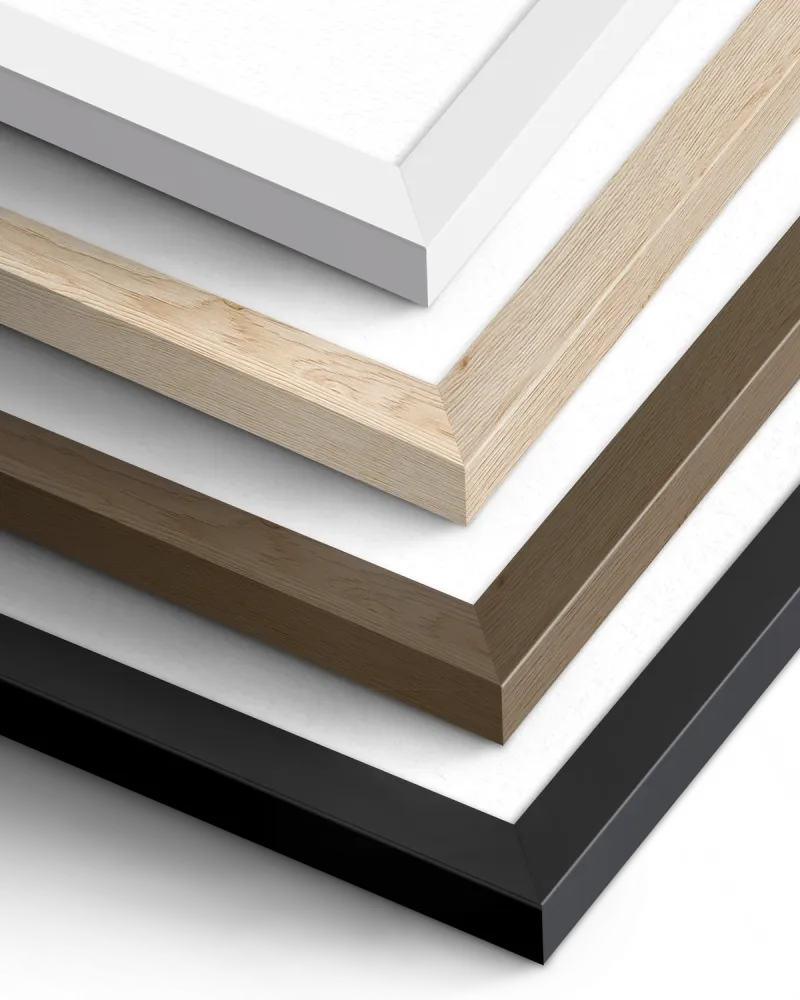 Just Wait, Premium wood frame and museum quality matte paper
