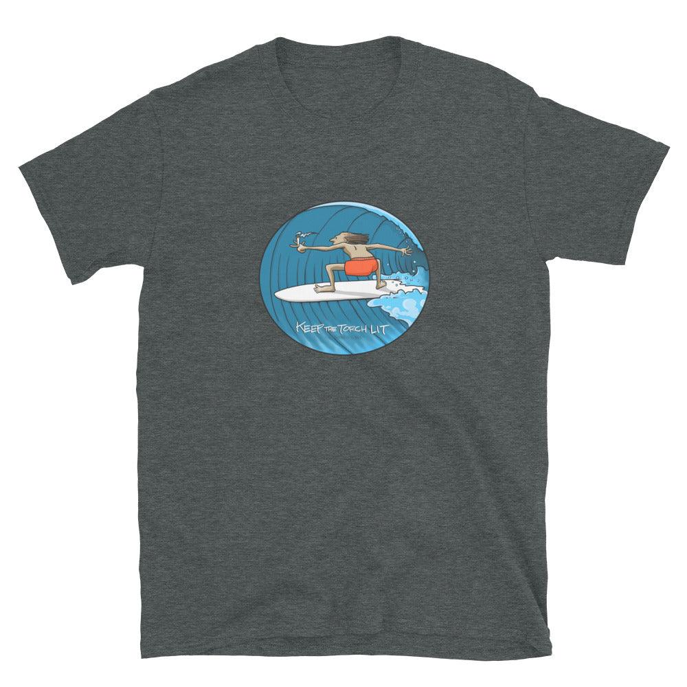 Unisex Short-Sleeve T-Shirt, Keep the Torch Lit - Rob Stretch Visual Art