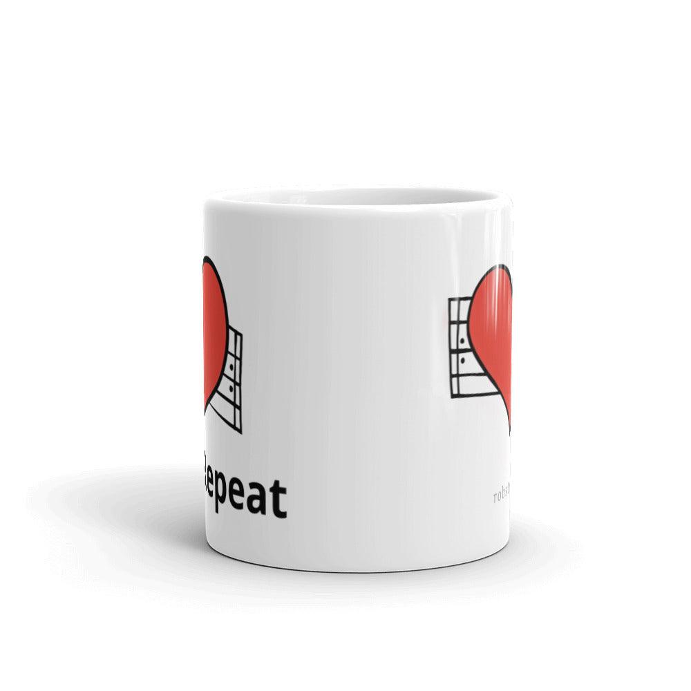 White glossy mug - Rob Stretch Visual Art