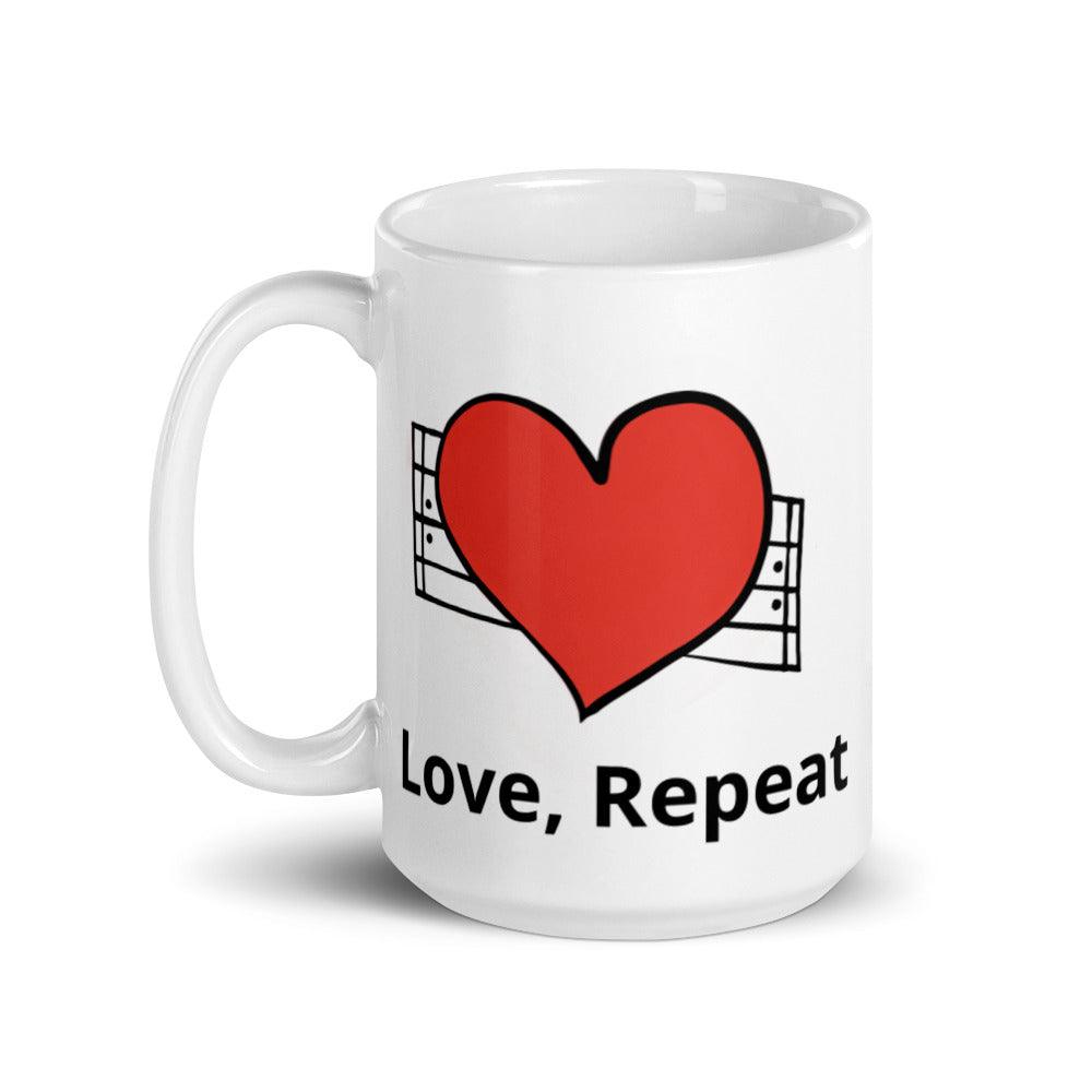 White glossy mug - Rob Stretch Visual Art