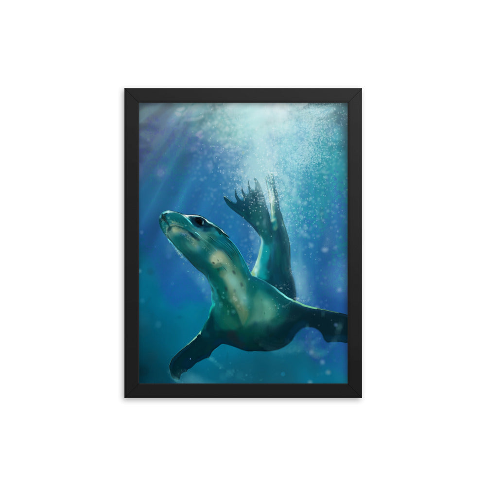 Freedom of the Sea, Framed - Rob Stretch Visual Art